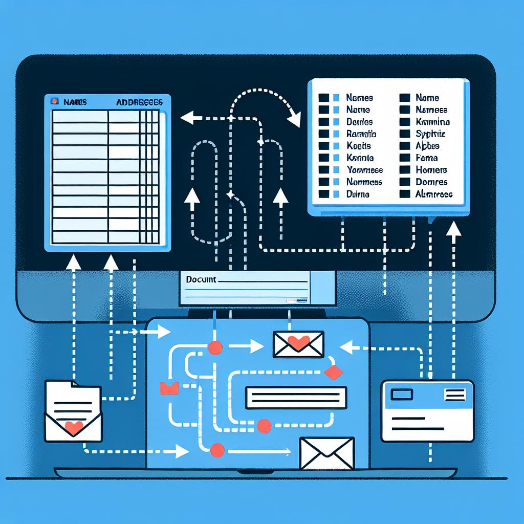 Jak funguje hromadná korespondence ve Wordu