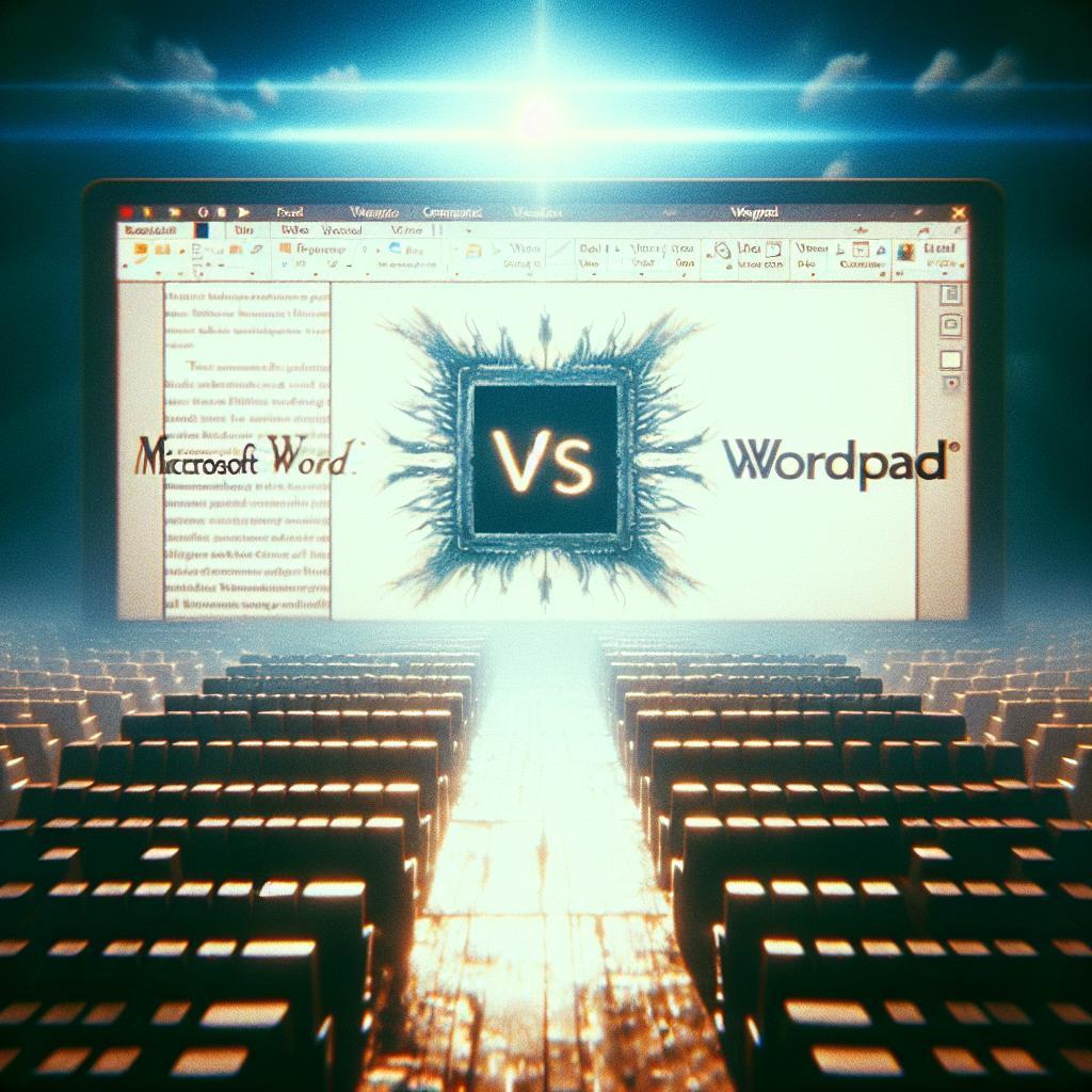 Microsoft Word vs WordPad: Který editor zvolit?